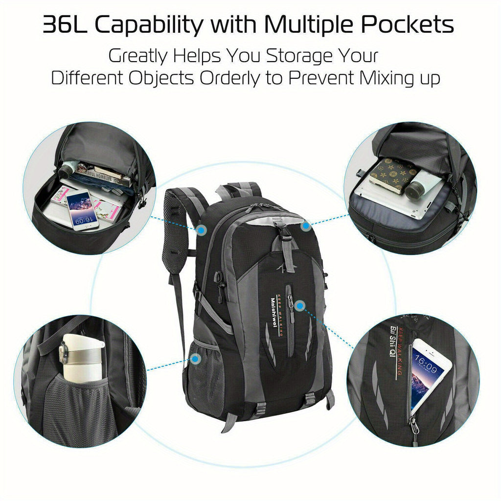 Backpack School Laptop Bag Travel Camping Hiking Rucksack Office Backpack