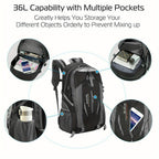 Backpack School Laptop Bag Travel Camping Hiking Rucksack Office Backpack