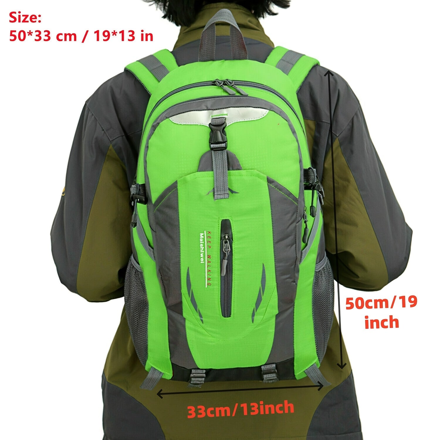 Backpack School Laptop Bag Travel Camping Hiking Rucksack Office Backpack