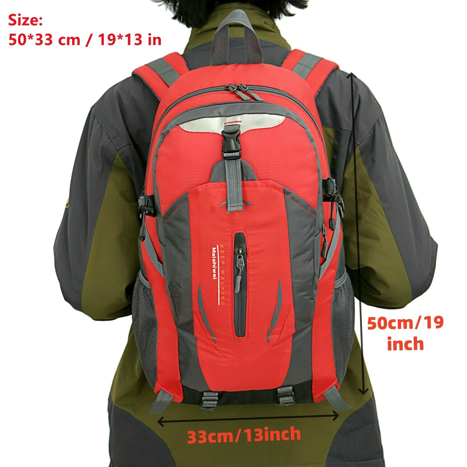 Backpack School Laptop Bag Travel Camping Hiking Rucksack Office Backpack