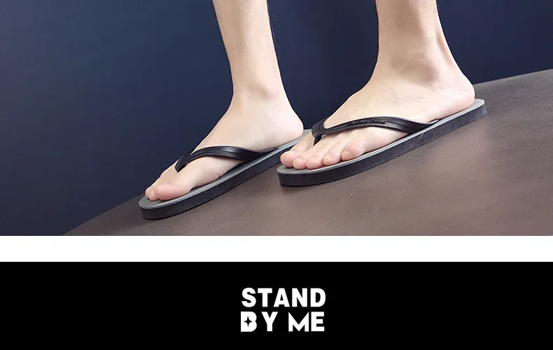 Men Shoes Summer Beach Sandals Anti-slip Fashion Outdoor Breathable Casual Couple Beach Sandal Flip Flops Shoes Slippers Men