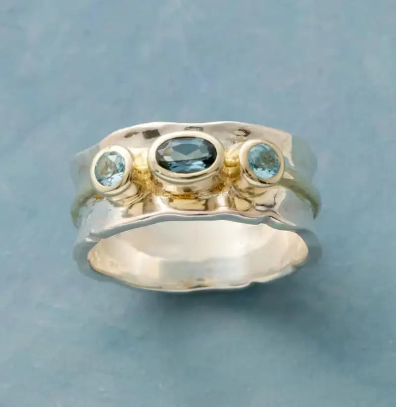Europe and the United States new hot ring ring for women retro exaggerated simple personality ring for women