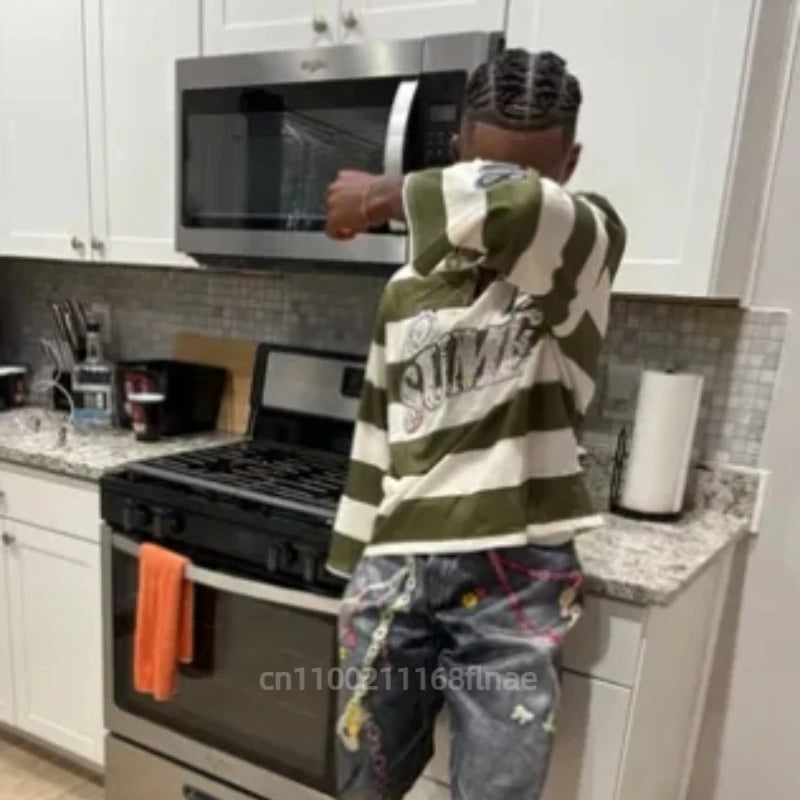 2025 American Street Dance Clothing Street Hip Hop Trend Casual Dance Performance Top New Fashion Trend 3D Printed Polo Shirt