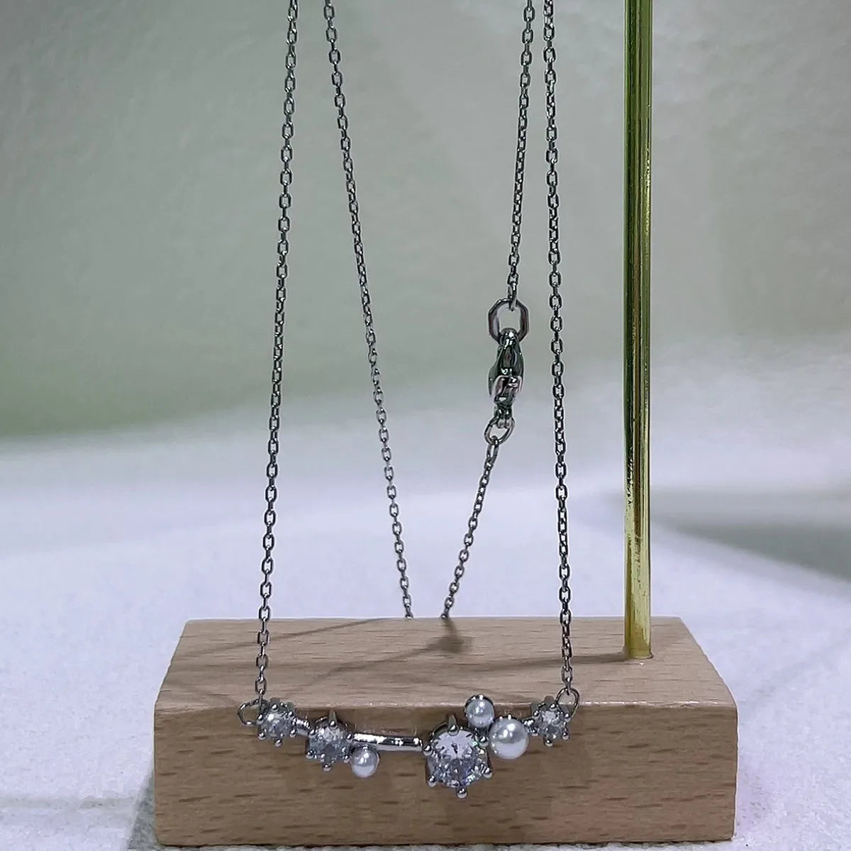 Necklacef Flower Love Original High Quality Jewelry Luxury Brand Crystal Exquisite Pendant Crystal Party Gift for Women