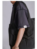 Tote Bag 2024 New Fashion Simple Office Lady Nylon Splashproof Shoulder Bag Handbag All-match