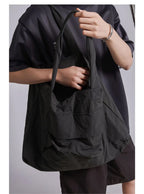 Tote Bag 2024 New Fashion Simple Office Lady Nylon Splashproof Shoulder Bag Handbag All-match
