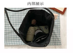 Simple Casual Women's Tote Bags New Large Capacity Commute Shopping One Shoulder Bags Trend All-matched Handheld Cloth Bags