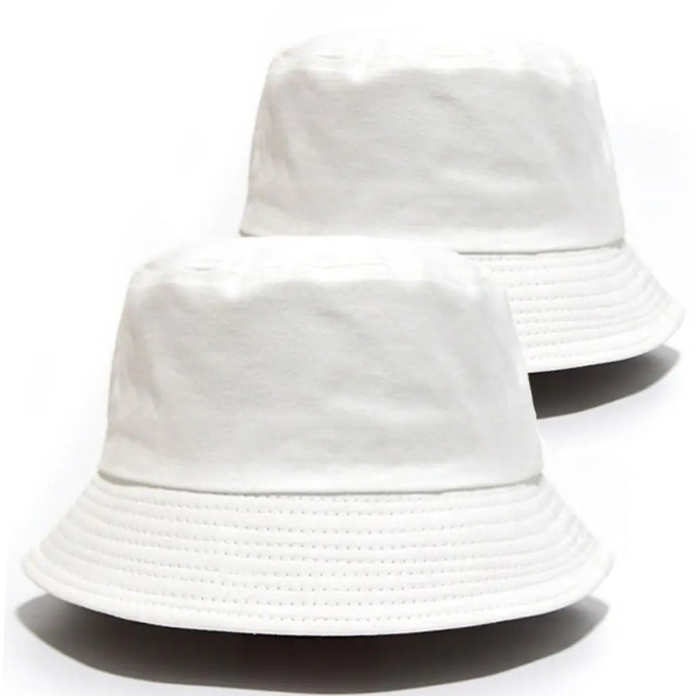 Bucket Hat Women Men Anti-UV Beach Sun Hat Summer Sunscreen Panama Hat Outdoor Foldable Portable Fisherman Cap
