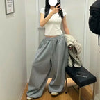 Vintage Sweatpants Women Clothes Street Hip Hop Fashion Wide Leg Pants Women Casual Loose Joggers Women Trousers