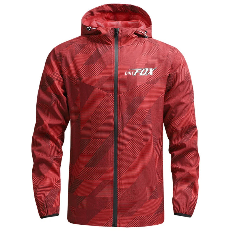 DIRTFOX Man Cycling Jacket Racing Road MTB Bicycle Windproof Wind Coat Men's Light Jacket Mountain Bike Clothing kurtka rowerowa