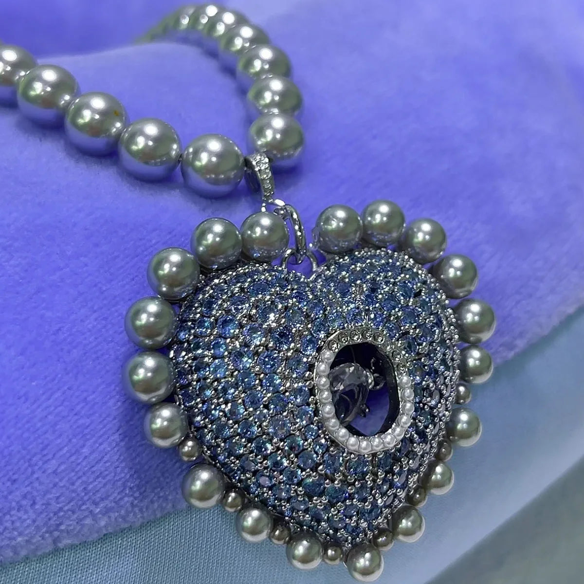 Necklacef Flower Love Original High Quality Jewelry Luxury Brand Crystal Exquisite Pendant Crystal Party Gift for Women