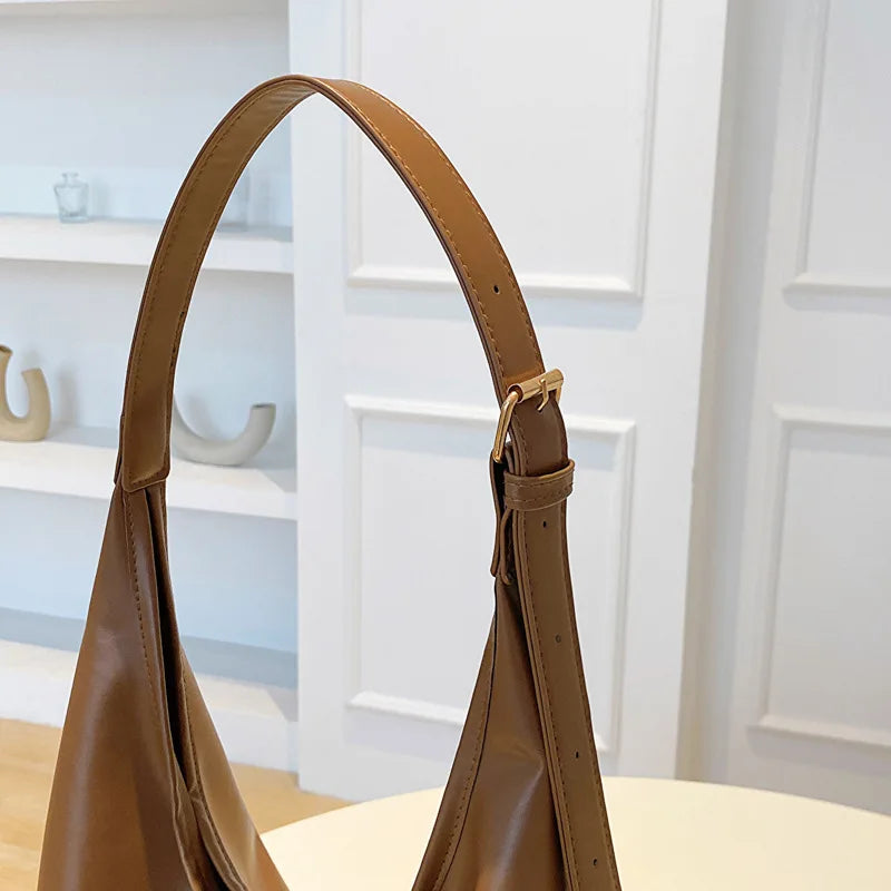[Tote Bags] New Tote Bag Hand Bill of Lading Shoulder Women's Bag Retro Simple Large Bag Tote Bag