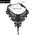Elegant Black Lace Necklace for Women Collar Femme Choker Necklaces Girls Party Festival Jewelry Gifts
