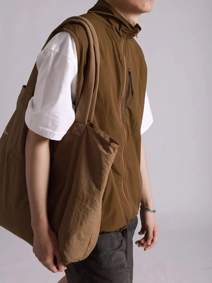 Tote Bag 2024 New Fashion Simple Office Lady Nylon Splashproof Shoulder Bag Handbag All-match