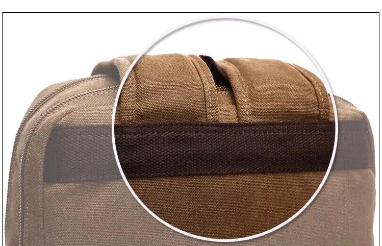 Men's Backpack Vintage Canvas Backpack Men's Travel Bags Large Capacity Backpack Laptop Backpack Bag High Qualit School Bag NEW