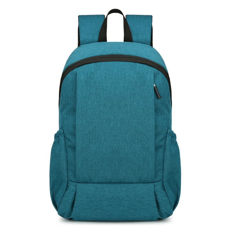 Lightweight solid-color backpacks, outdoor sports backpacks, casual travel bags, student schoolbags