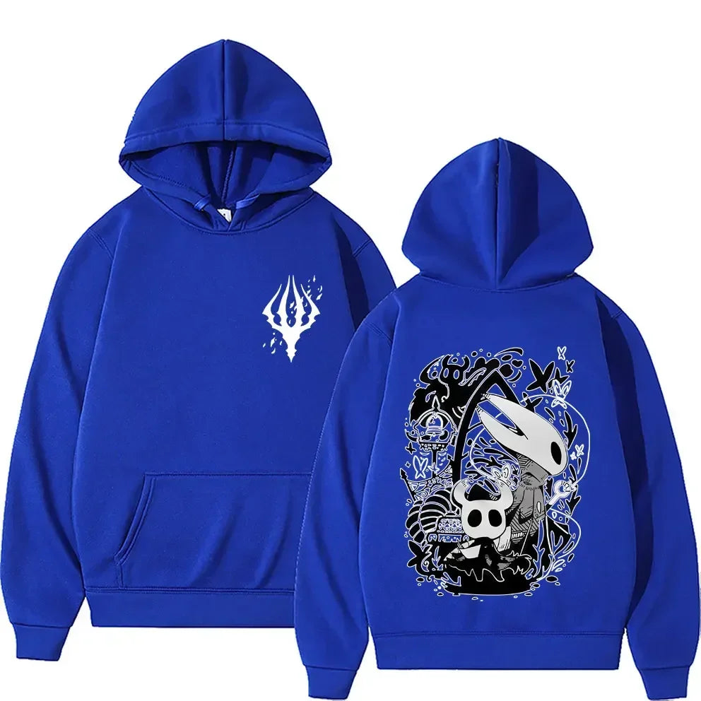 Hoodie Men Hollow Knight  Sweatshirt Print Unisex Streetwear Y2k Hip Hop Style Autumn Winter Fashion Hip Hop Tops Clothes Male