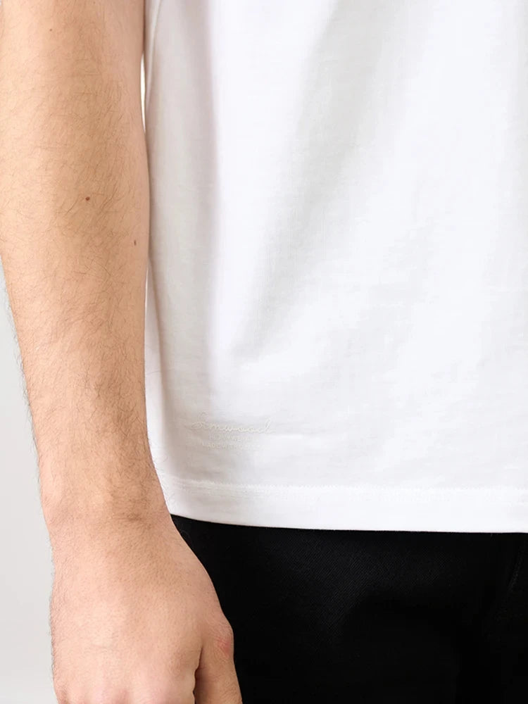 Streetwear Rules The World Graphic Oversized T Shirt Men Bold Typology Short Sleeve Crew Neck Casual Top  Street Style