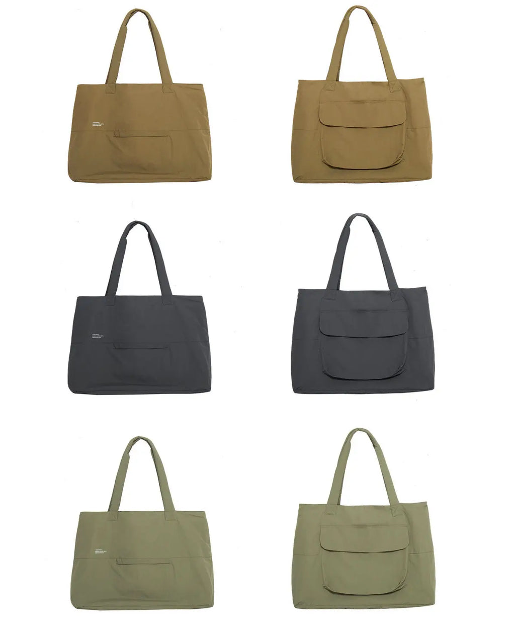 Tote Bag 2024 New Fashion Simple Office Lady Nylon Splashproof Shoulder Bag Handbag All-match
