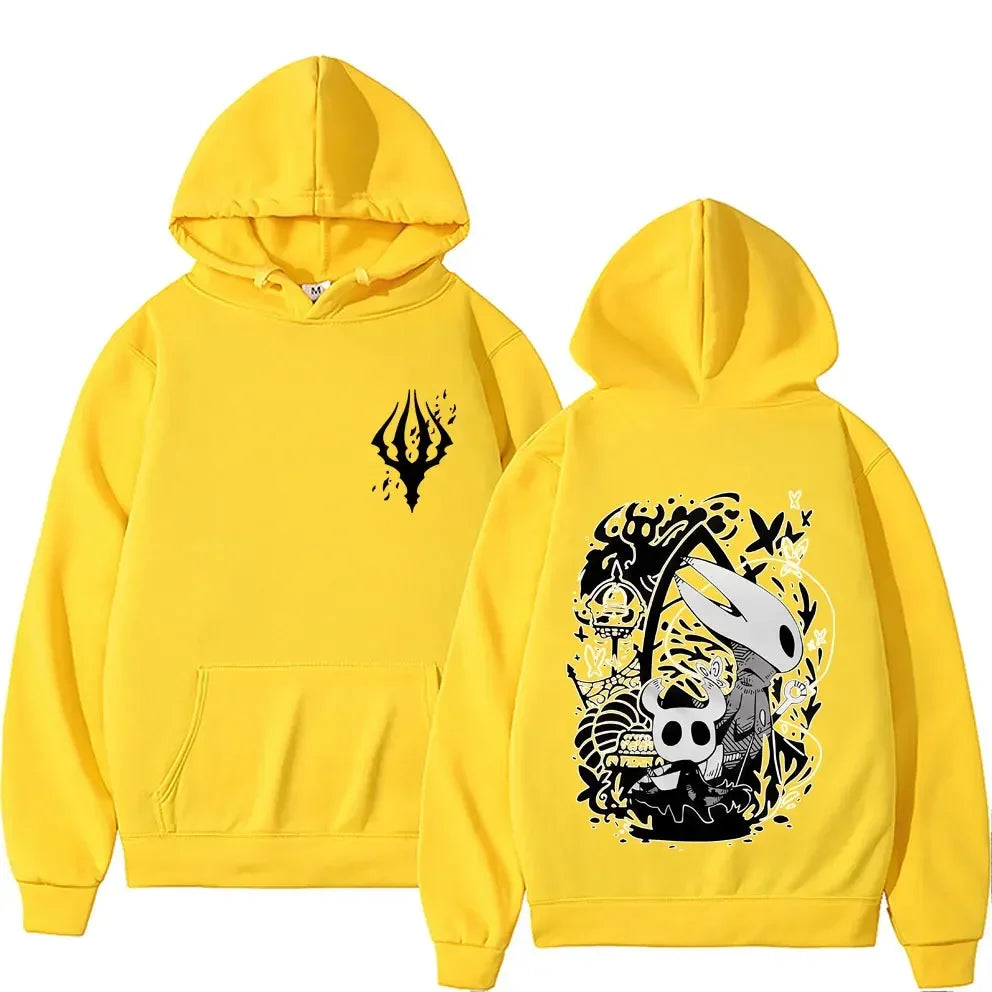 Hoodie Men Hollow Knight  Sweatshirt Print Unisex Streetwear Y2k Hip Hop Style Autumn Winter Fashion Hip Hop Tops Clothes Male