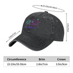 Men's Baseball Cap Jinx Monkey Graffiti Bomb Trucker Snapback Cowboy Caps Dad Hat Arcane League Of Legends LOL Game Golf Hats