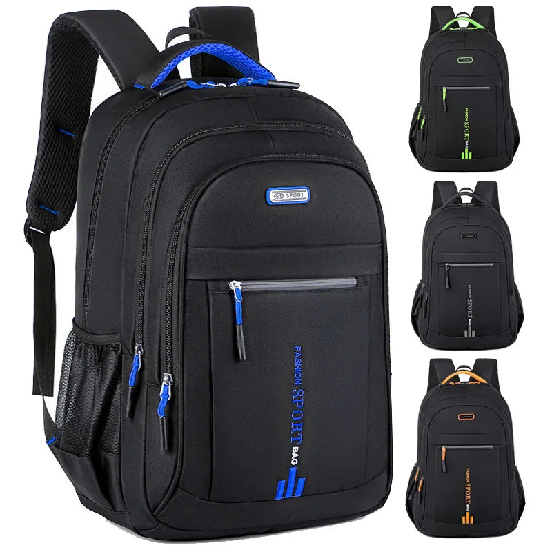 Men's Backpacks Oxford Waterproof Rucksack Business Computer Bag Casual Travel Backpack Senior High School Student Schoolbag sac