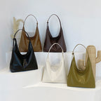 [Tote Bags] New Tote Bag Hand Bill of Lading Shoulder Women's Bag Retro Simple Large Bag Tote Bag