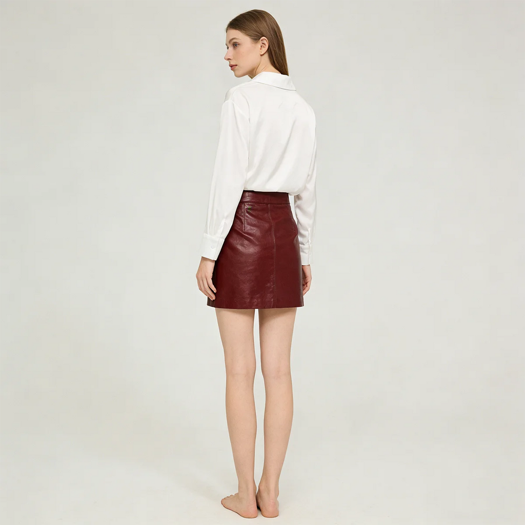 Women's Shirts & Blouses Spring Autumn New Long Sleeve Button Up White Satin Top Thin Office Lady Work Wear Female Clothing Hot