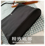 Simple Casual Women's Tote Bags New Large Capacity Commute Shopping One Shoulder Bags Trend All-matched Handheld Cloth Bags