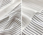 Shirts & Blouses For Women Striped Thin Style Woman Top Button Up Novelty 2025 Cute And Elegant Basic Premium Promotion Xl