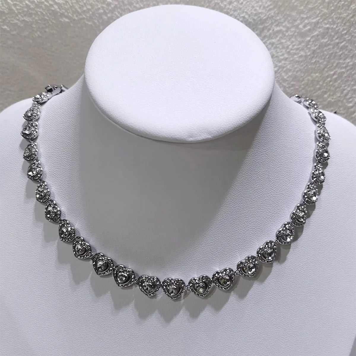 Necklacef Flower Love Original High Quality Jewelry Luxury Brand Crystal Exquisite Pendant Crystal Party Gift for Women