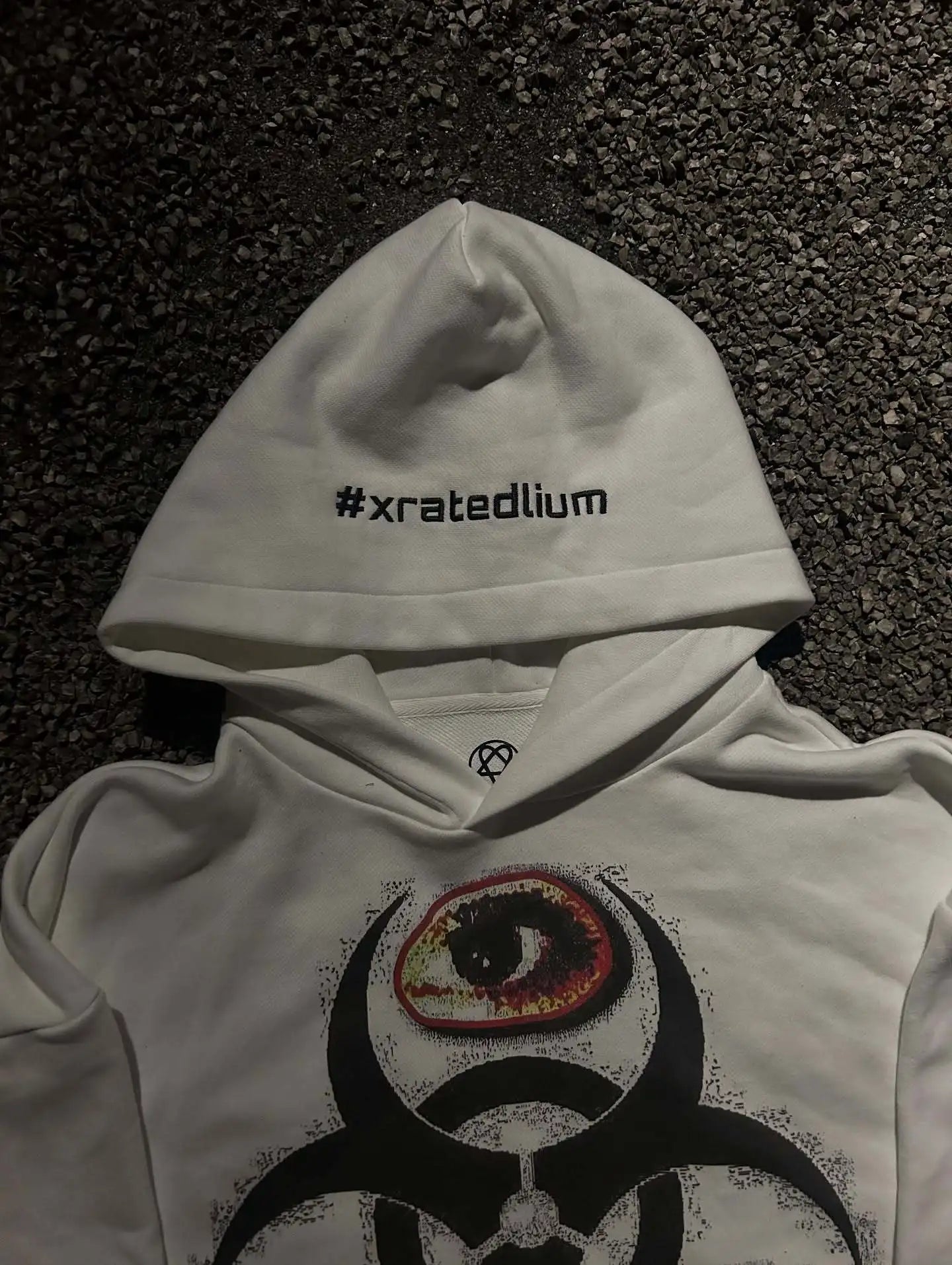 A must-have for trendsetters, dark and quirky printed hooded sweatshirt for autumn and winter, unisex street style hoodie