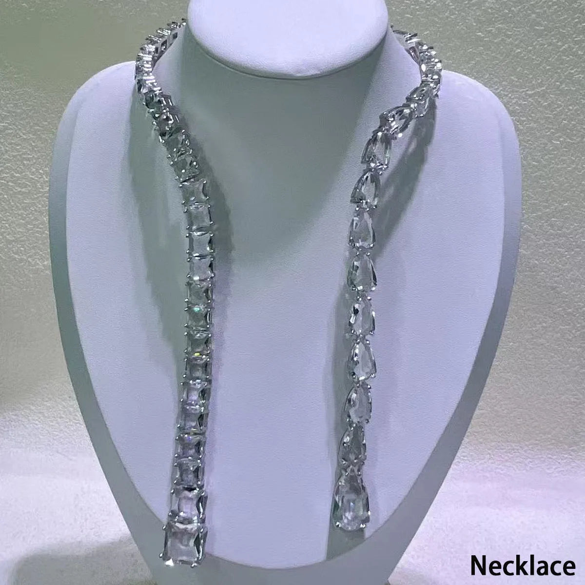 Necklacef Flower Love Original High Quality Jewelry Luxury Brand Crystal Exquisite Pendant Crystal Party Gift for Women