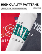 Summer Cotton Street T-Shirt Suit Men Oversize Daily Shorts Gym Loose Sportswear Trendy Hip Hop Clothes Sport Pocket Short Pants