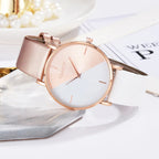 Fashion Ladies Watch for Women Quartz Watches Double Color Women's Hand Watches Elegant Women's Wrist Lovers Watch 2023 Bracelet