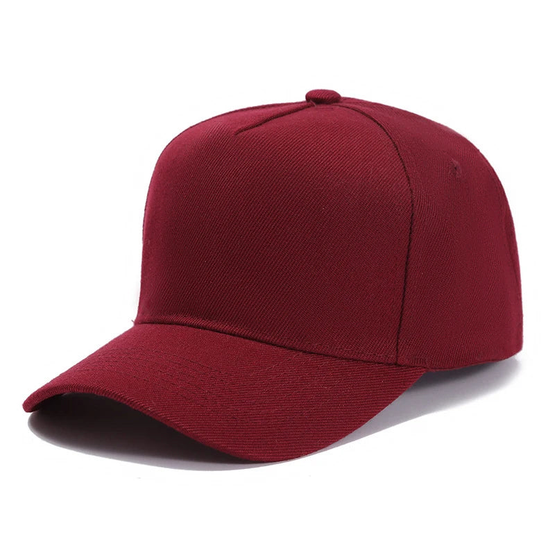 Blank Baseball Caps For Men Women Hat Simple Hip Hop Bone Trucker Hats Outdoor Leisure Snapback Cap gorras