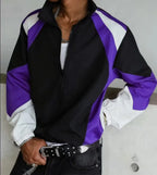 Men's color-blocked jacket, lightweight, casual, travel, windproof and wear-resistant, high-quality fabric, boyfriend gift