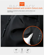 Backpack Men's Business Backpacks Outdoor Oxford Cloth Computer Bag Leisure Student Travel Bag Schoolbag mochila  мужской рюкзак