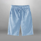 Men Shorts for Men Cotton Linen Casual Breathable Beach Shorts Men's Short Sweatpants Vacation Gym Basketball