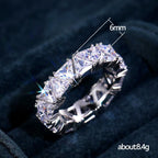 Geometric  Ring Simple Band Versatile Minimalist Hand Fashion Jewelry High-End Fashion for Women Daily Outfit Party Gift