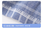 Boys Girls Autumn Pajamas Homewear Kids Casual Plaid Long Sleeve Lapel Shirt with Pants Pyjamas Youth Sleepwear Clothing Sets