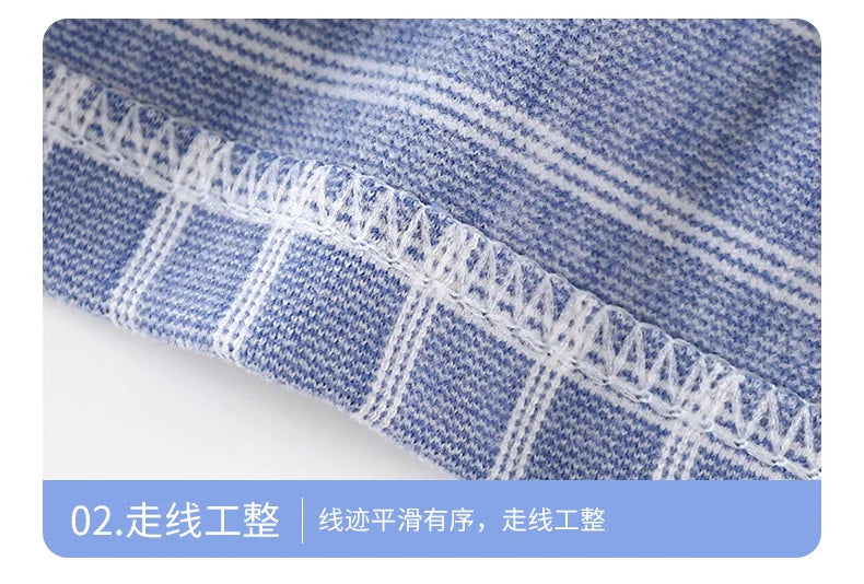 Boys Girls Autumn Pajamas Homewear Kids Casual Plaid Long Sleeve Lapel Shirt with Pants Pyjamas Youth Sleepwear Clothing Sets
