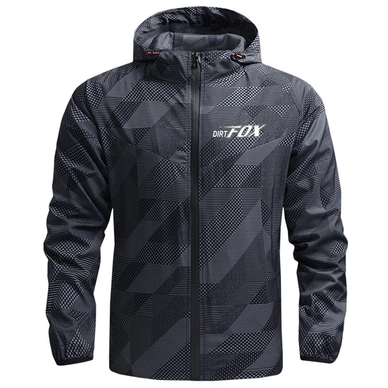 DIRTFOX Man Cycling Jacket Racing Road MTB Bicycle Windproof Wind Coat Men's Light Jacket Mountain Bike Clothing kurtka rowerowa