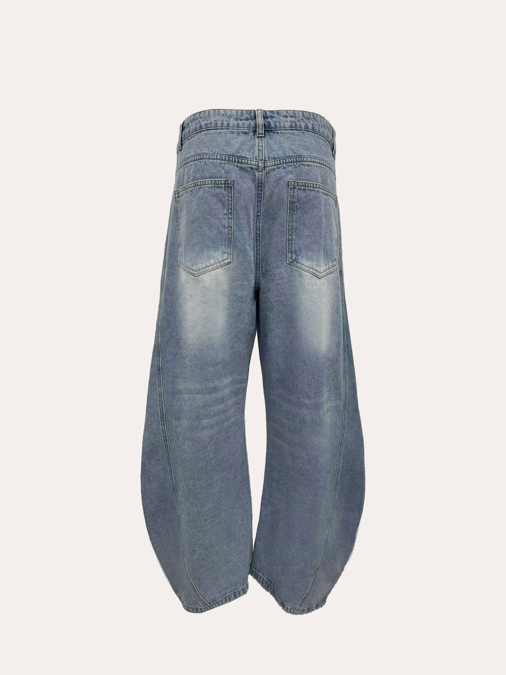 Jeans For Man Baggy Jeans Man Pants Relaxed Fit Denim Trousers Spring Summer Season Blue Classic Men Clothing No Elastic
