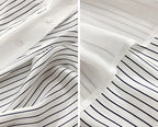 Shirts & Blouses For Women Striped Thin Style Woman Top Button Up Novelty 2025 Cute And Elegant Basic Premium Promotion Xl