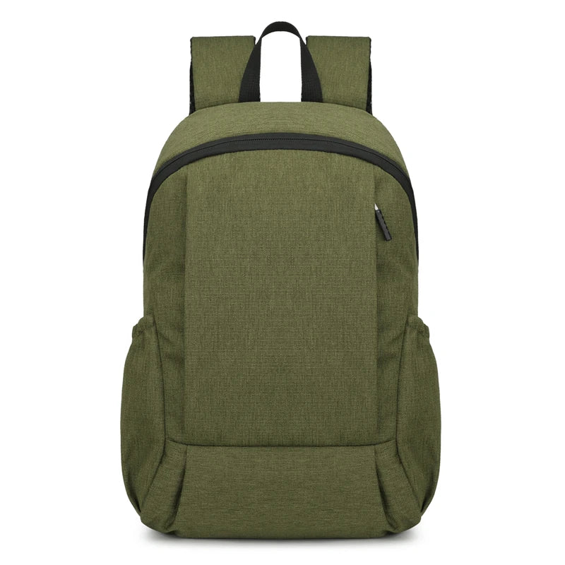 Lightweight solid-color backpacks, outdoor sports backpacks, casual travel bags, student schoolbags