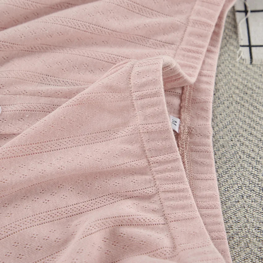 Fashion Knitted Female Pajamas Set Home Clothes Breathable Simple Comfortable Sleepwear Lounge Wear Elegant Casual Pyjamas Suit