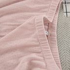 Fashion Knitted Female Pajamas Set Home Clothes Breathable Simple Comfortable Sleepwear Lounge Wear Elegant Casual Pyjamas Suit