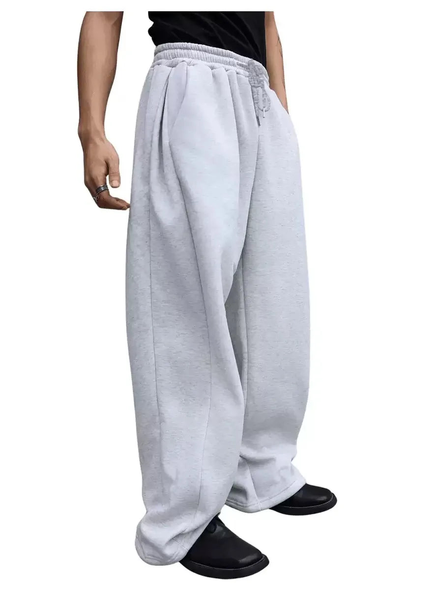 New Y2K Style Baggy Joggers for Men Hip Hop Cargo Pants Oversized Street Fashion Trousers Casual Loose Fit Pants