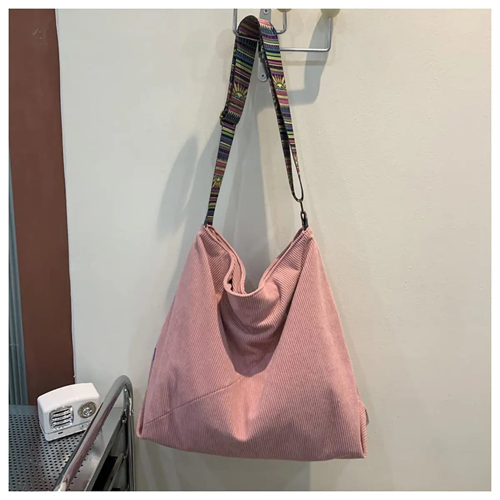 Tote Bag Women Large Crossbody Bag Stylish Handbag for Women Corduroy Bag shoulder Bag Casual Handbag